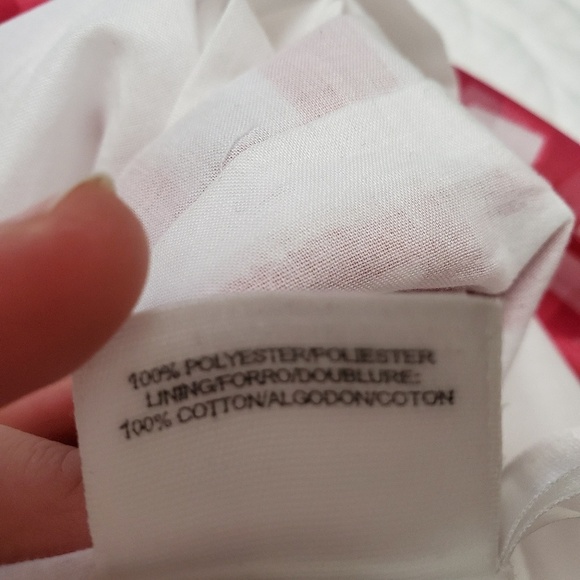 Anne Klein belted checkered sleeveless cotton knee length summer dress, size 2 - Picture 4 of 5